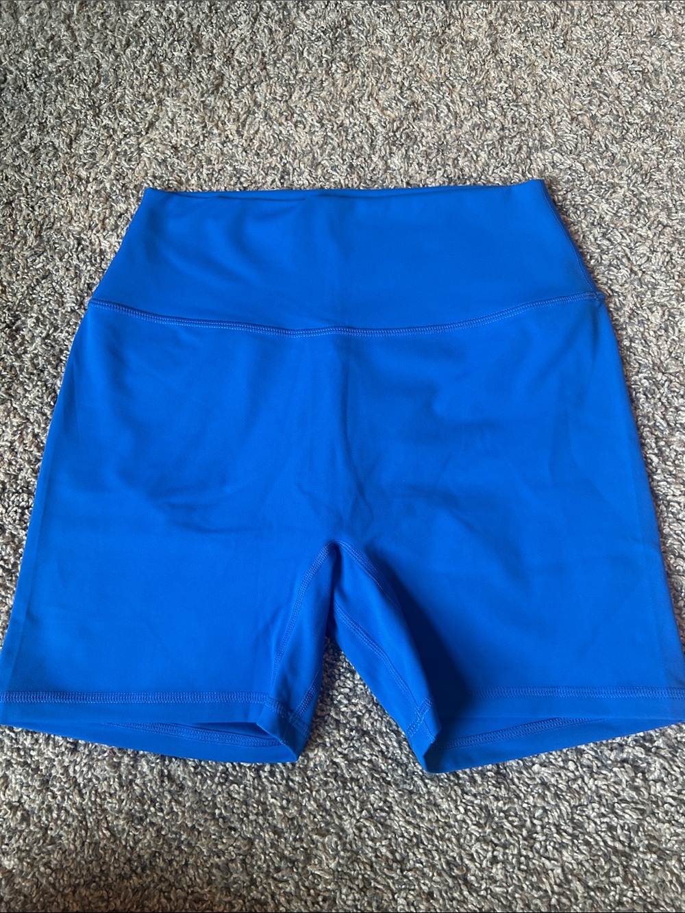 NWOT Zyia Blue Confluence Hustle Shorts